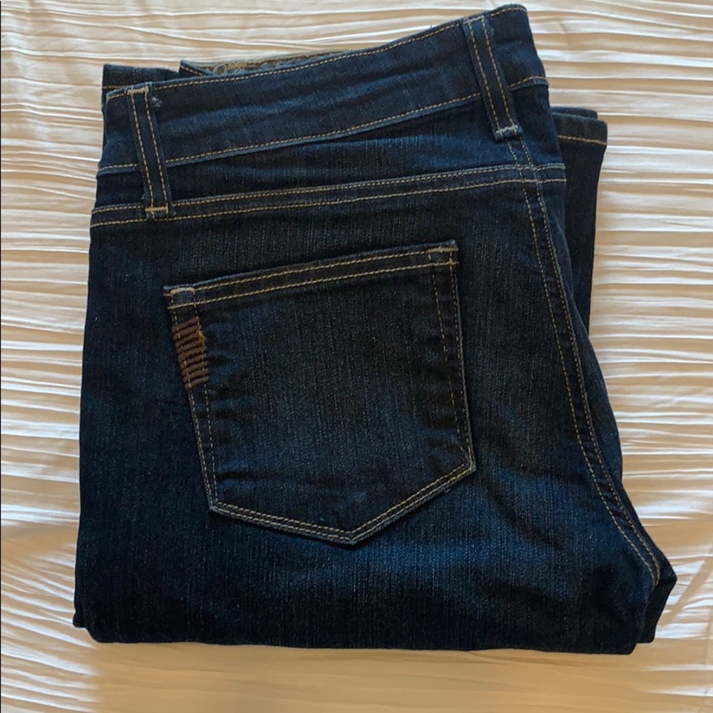 Paige Denim Flair Jeans Dark Wash 28